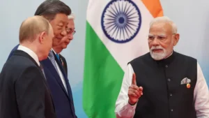 शंघाई सहयोग संगठन (SCO) शिखर सम्मेलन 2025 – भारत, चीन और रूस की रणनीतिक एकजुटता | UPSC Compass