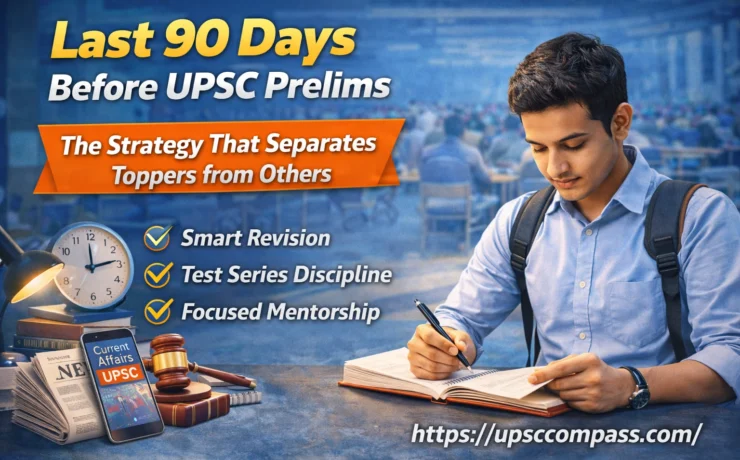 Last 90 Days Before UPSC Prelims