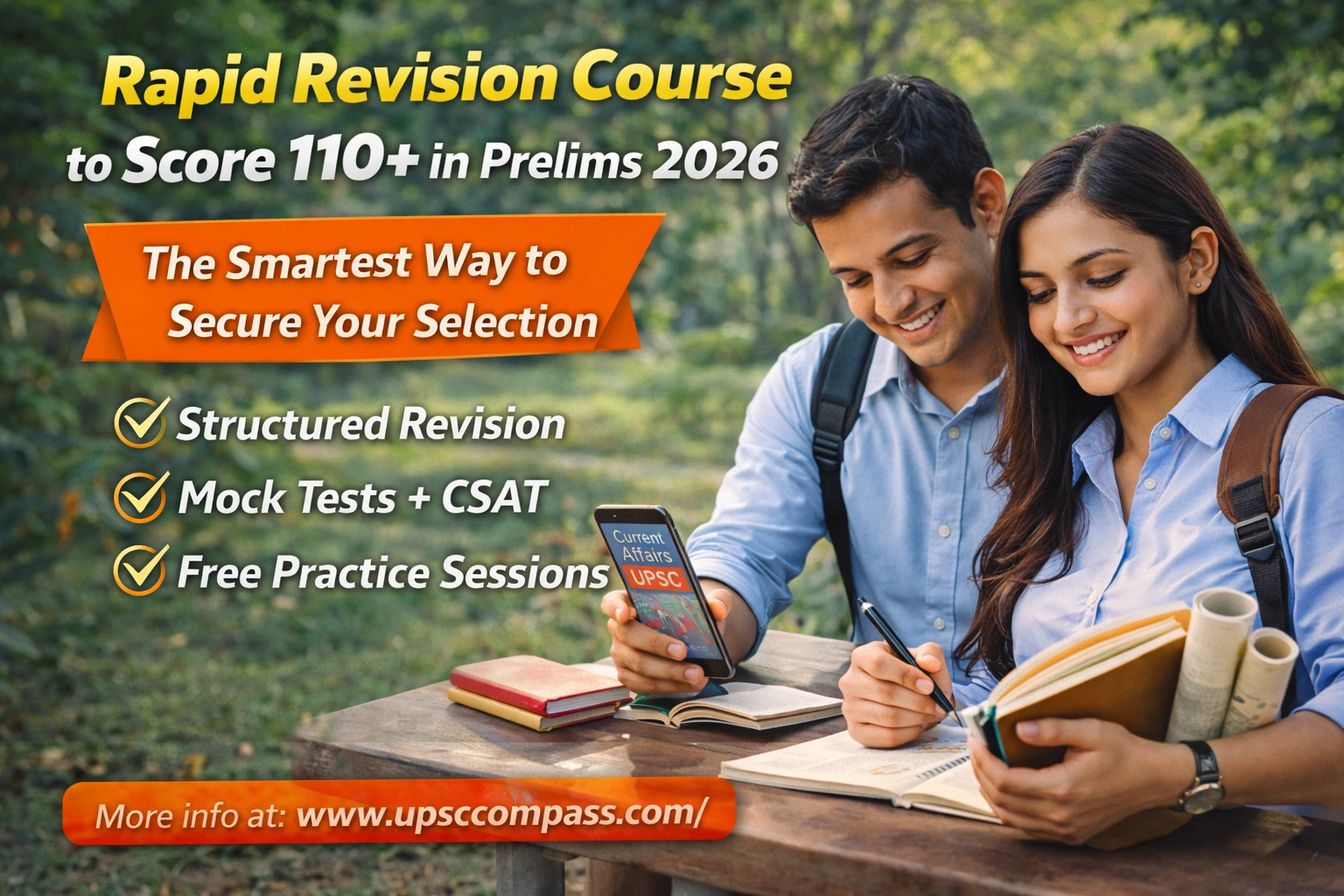 Rapid Revision Course to Score 110+ in Prelims 2026: The Smartest Way to Secure Your Selection
