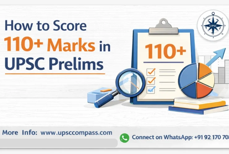 How to Score 110+ Marks in UPSC Prelims: A Practical Strategy for Aspirants