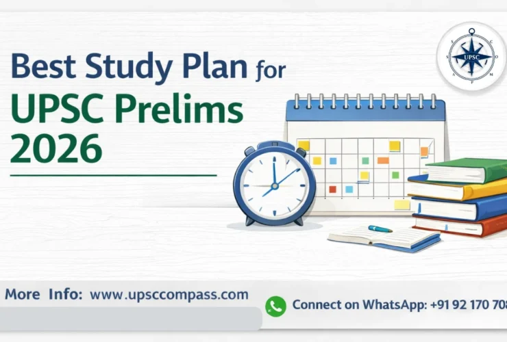 Best Study Plan for UPSC Prelims 2026