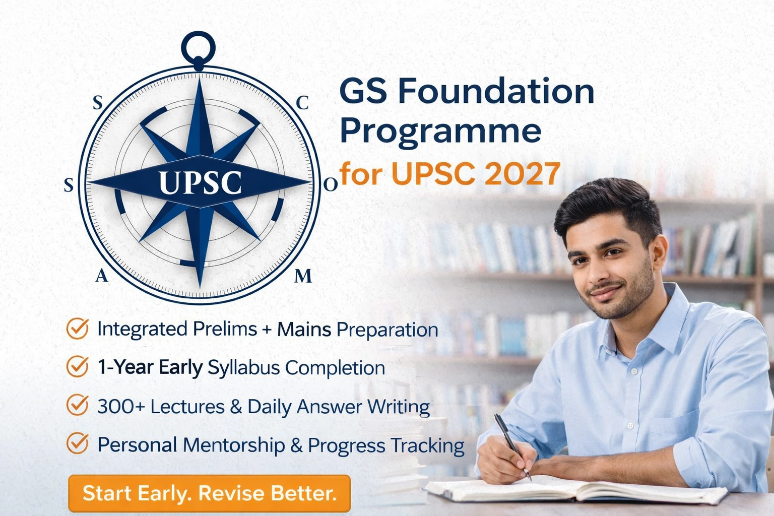 GS Foundation Programme for UPSC 2027: Build Strong Fundamentals for Prelims and Mains